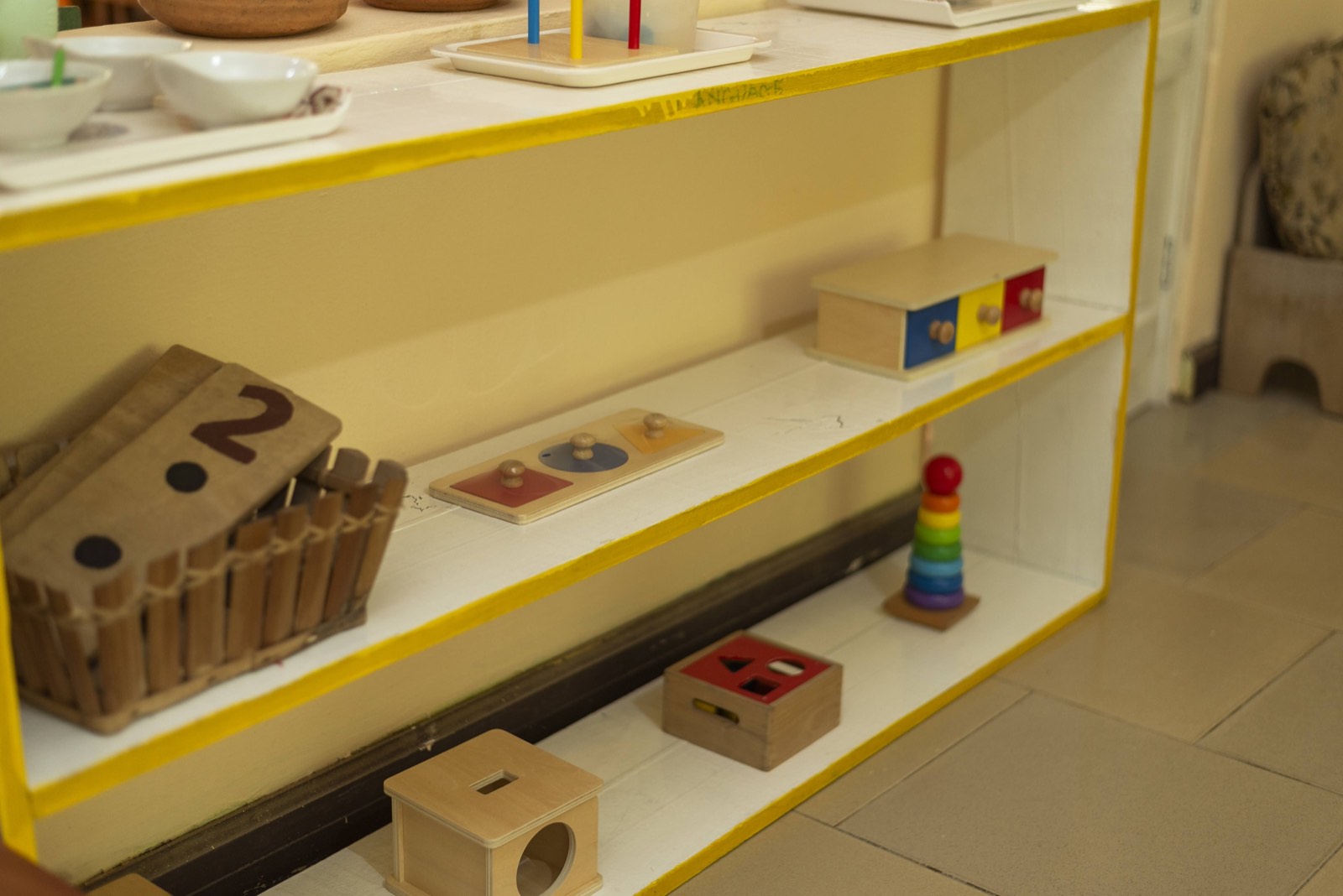 Sensorial colour tablets