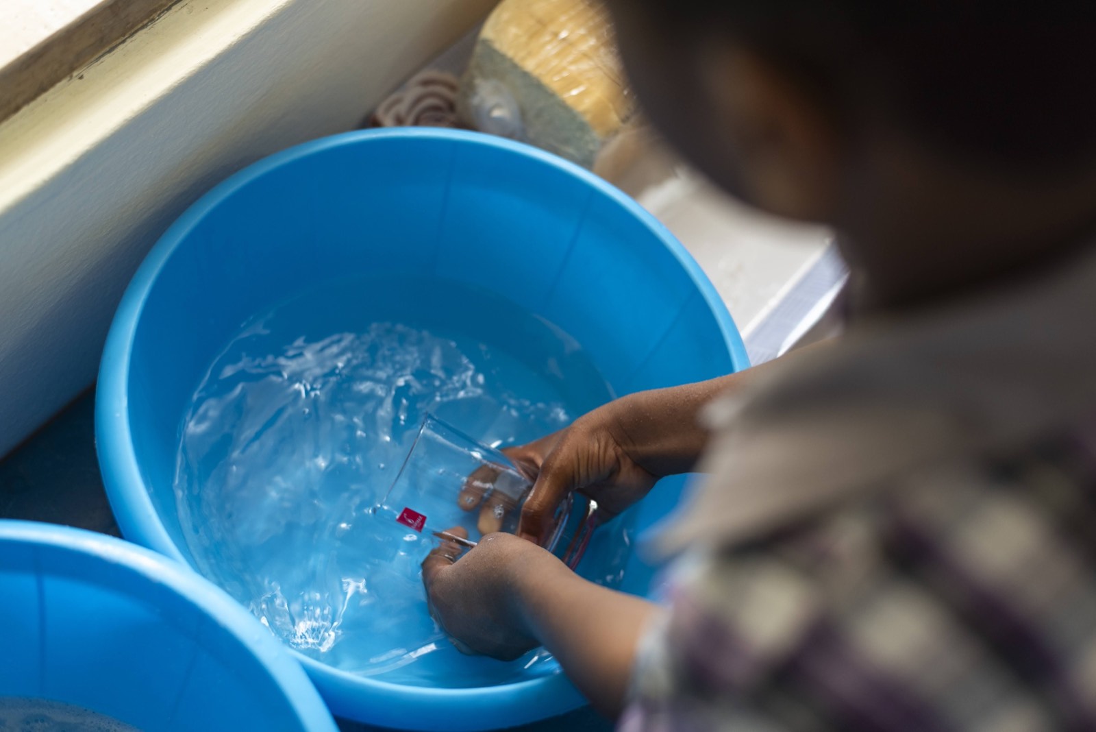 Toddlers exploring at Nobles' Montessori